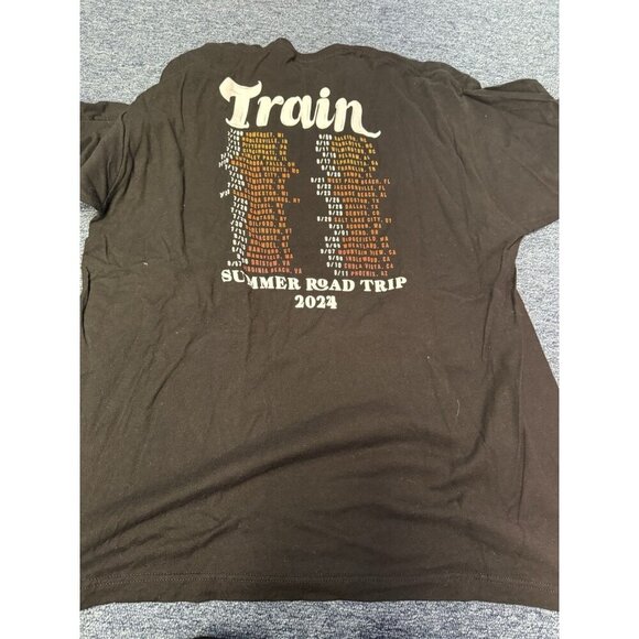 train KNOCKOUT PHOTO TOUR TEE sz L - Picture 3 of 3